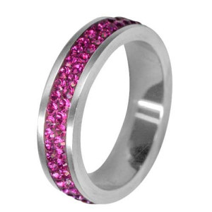 Dámský ocelový prsten