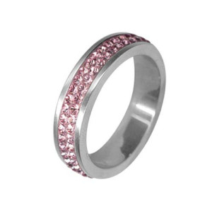 Dámský ocelový prsten