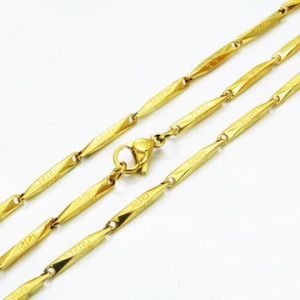 Pozlacená ocelová souprava