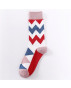 Pánské vzorované ponožky Britský styl