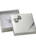 Dárková krabička stříbrná