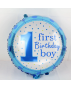 Modrý balón 1 narozeniny