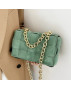 Zelená elegantní kabelka