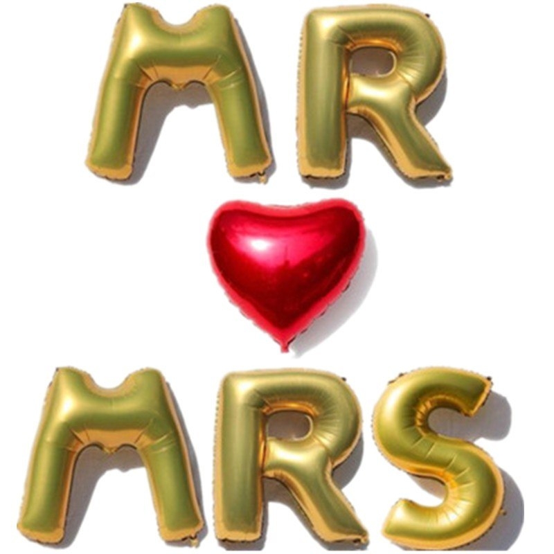 Sada balónů MR MRS