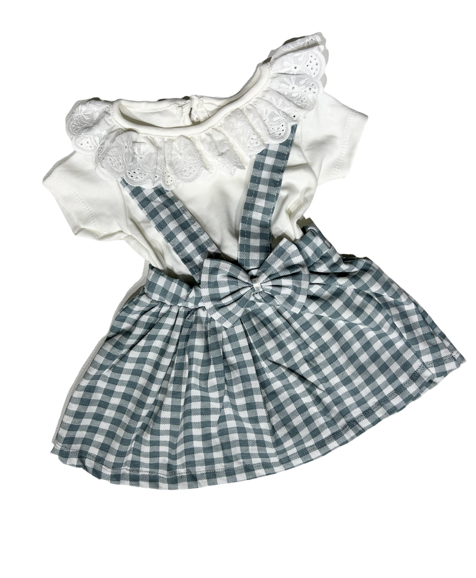 Kostkovaná letní souprava