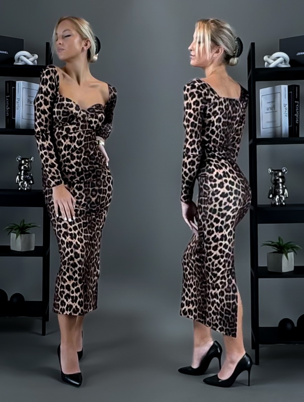 Leopardí šaty