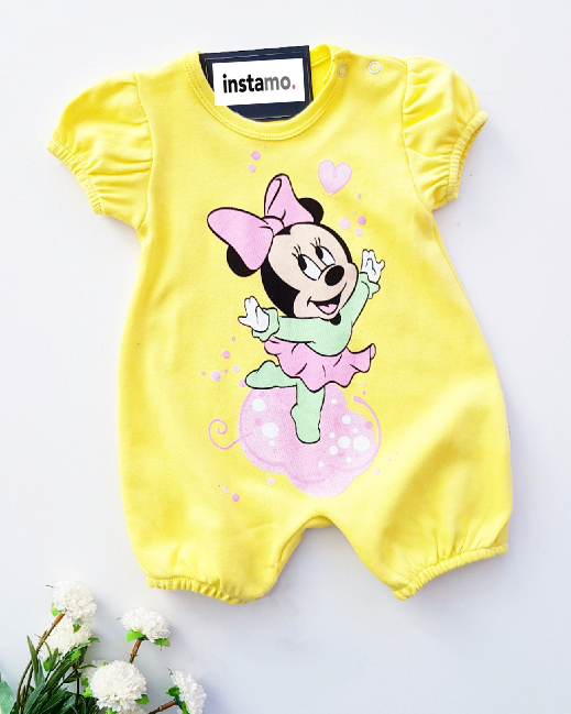 Žlutý letní overal Minnie