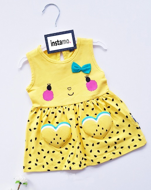 Žluté letní šaty