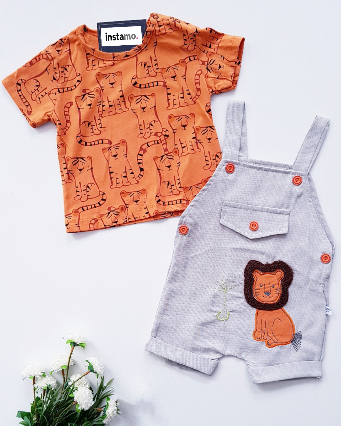 Bavlněná letní souprava Lev